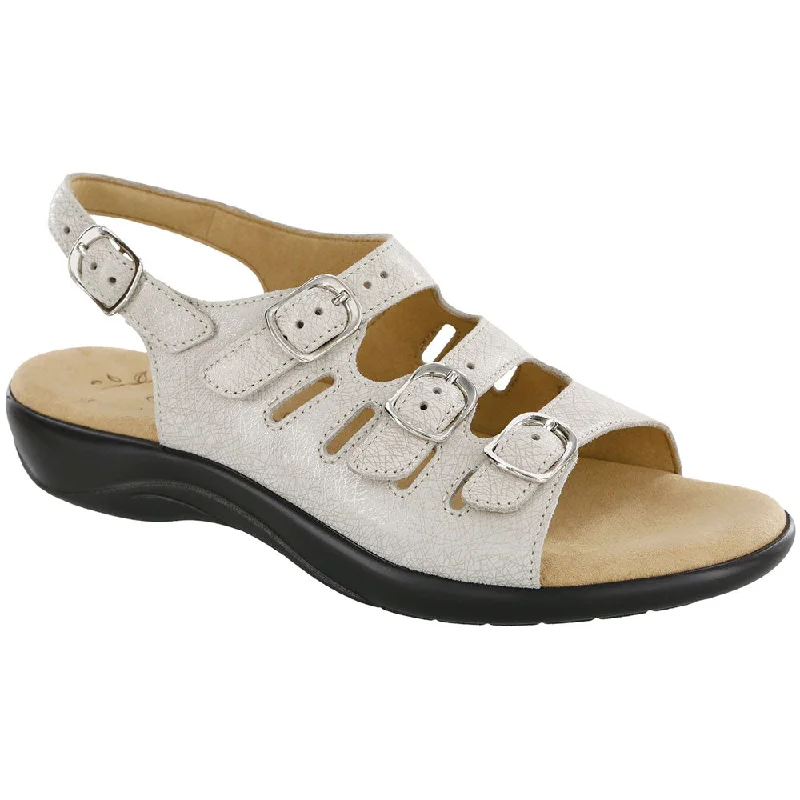 SAS Mystic Sandal Web Linen Leather (Women's)