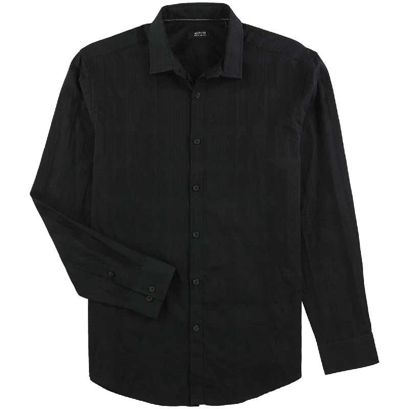 Men's Stretch - Fabric Casual Shirts in Navy Blue for a Comfortable and Flexible FitAlfani Mens Garrison Smooth Button Up Shirt, Black, Medium Men's Stretch - Fabric Casual Shirts in Navy Blue for a Comfortable and Flexible FitAlfani Mens Garrison Smooth Button Up Shirt, Black, Medium