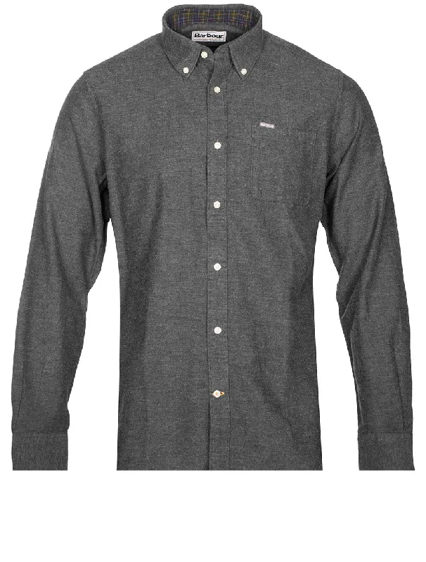 Plus Size Men's Striped Chambray Casual Shirts with a Spread Collar for a Preppy AppearanceKenwood Tailored Fit Shirt Grey Plus Size Men's Striped Chambray Casual Shirts with a Spread Collar for a Preppy AppearanceKenwood Tailored Fit Shirt Grey