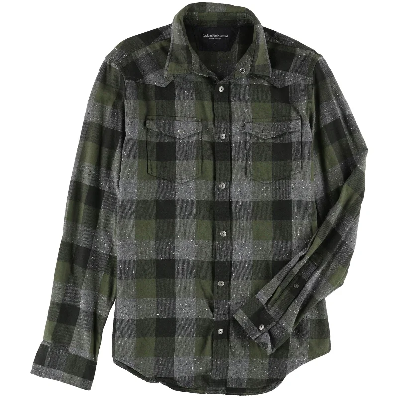 Men's Graphic - Printed Casual Shirts with Pop - Culture References for a Fun and Stylish LookCalvin Klein Mens Textured Button Up Shirt, Green, Small Men's Graphic - Printed Casual Shirts with Pop - Culture References for a Fun and Stylish LookCalvin Klein Mens Textured Button Up Shirt, Green, Small