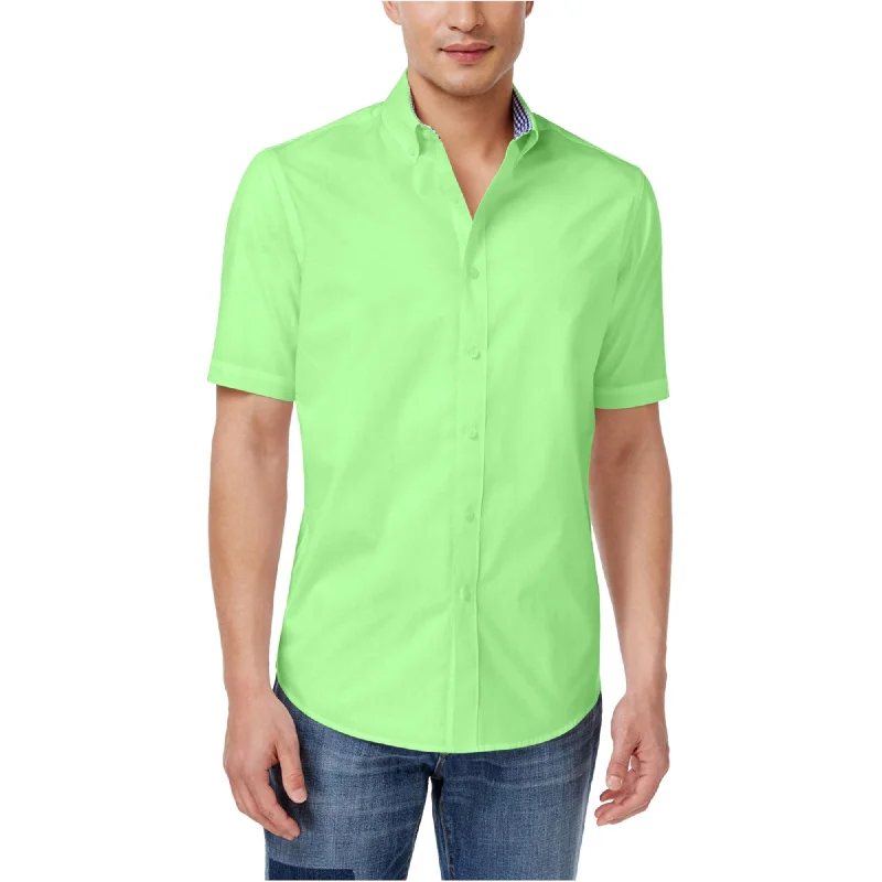 Men's Long - Line Oversized Casual Shirts in Dark Gray for a Relaxed and Modern LookClub Room Mens Bancroft Poplin Button Up Shirt Men's Long - Line Oversized Casual Shirts in Dark Gray for a Relaxed and Modern LookClub Room Mens Bancroft Poplin Button Up Shirt