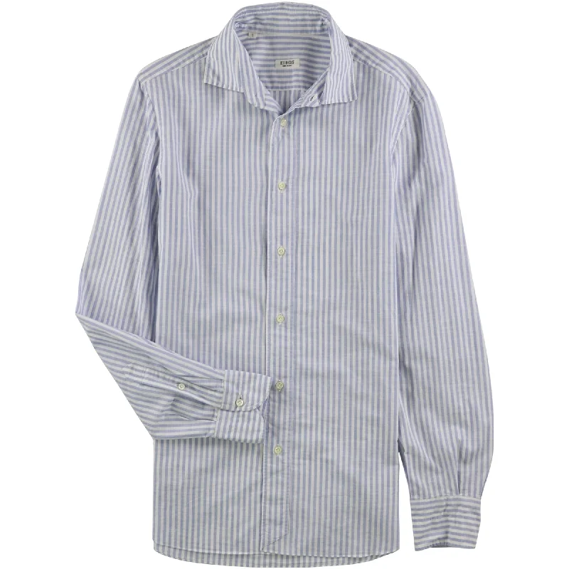 Men's Moisture - Wicking Performance Fabric Casual Shirts for Outdoor ActivitiesEidos Napoli Mens University Striped Button Up Shirt, Blue, Small Men's Moisture - Wicking Performance Fabric Casual Shirts for Outdoor ActivitiesEidos Napoli Mens University Striped Button Up Shirt, Blue, Small