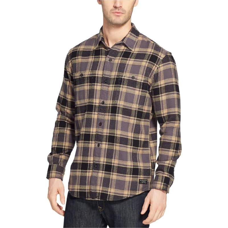 Men's Linen Blend Casual Shirts with Roll - Up Sleeves for a Summer Beach LookG.H. Bass & Co. Mens Twill Button Up Shirt, Grey, Small Men's Linen Blend Casual Shirts with Roll - Up Sleeves for a Summer Beach LookG.H. Bass & Co. Mens Twill Button Up Shirt, Grey, Small