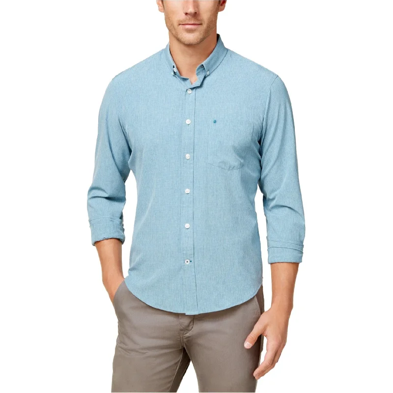 Men's Button - Down Oxford Casual Shirts in Crisp White for a Classic and Versatile StyleIZOD Mens Performance Advantage Button Up Shirt, Blue, Small Men's Button - Down Oxford Casual Shirts in Crisp White for a Classic and Versatile StyleIZOD Mens Performance Advantage Button Up Shirt, Blue, Small