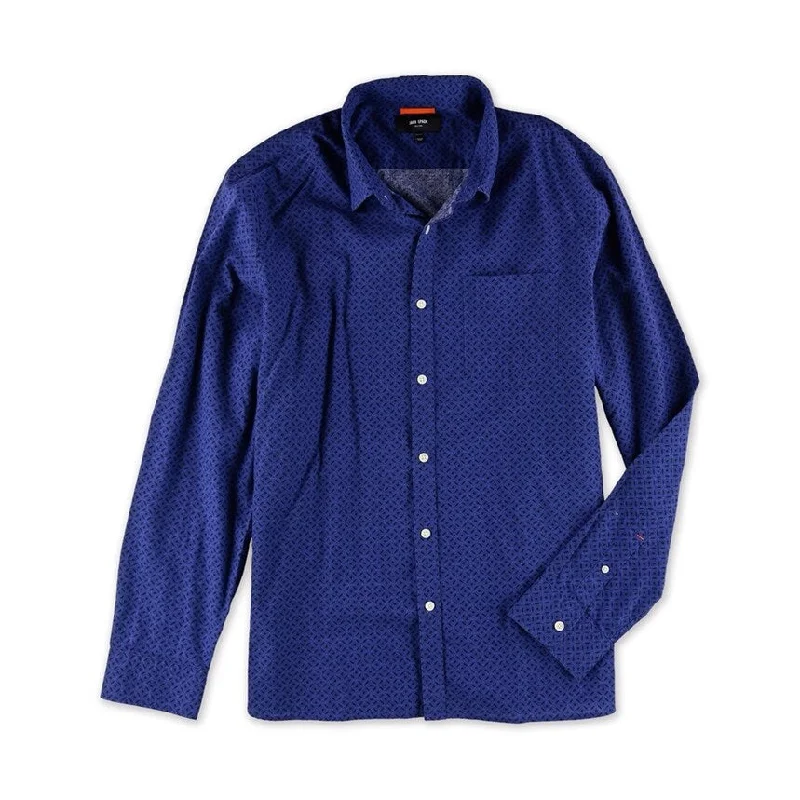 Men's Graphic - Printed Casual Shirts with Pop - Culture References for a Fun and Stylish LookJack Spade Mens Geometric Button Up Shirt, Blue, Medium Men's Graphic - Printed Casual Shirts with Pop - Culture References for a Fun and Stylish LookJack Spade Mens Geometric Button Up Shirt, Blue, Medium