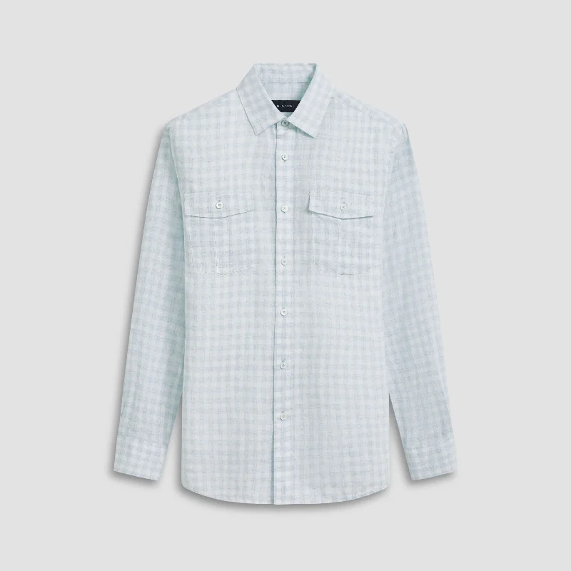 Men's Tailored Fit Checkered Casual Shirts in Multicolor for a Smart - Casual EnsembleJasper Gingham Check Shirt Men's Tailored Fit Checkered Casual Shirts in Multicolor for a Smart - Casual EnsembleJasper Gingham Check Shirt