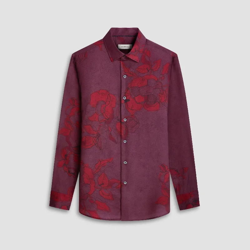 Men's Tailored Fit Checkered Casual Shirts in Multicolor for a Smart - Casual EnsembleJulian Floral Shirt Men's Tailored Fit Checkered Casual Shirts in Multicolor for a Smart - Casual EnsembleJulian Floral Shirt