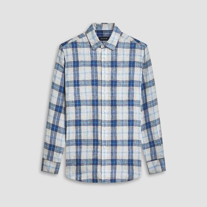Men's Tailored Fit Checkered Casual Shirts in Multicolor for a Smart - Casual EnsembleKarl Plaid Shirt Men's Tailored Fit Checkered Casual Shirts in Multicolor for a Smart - Casual EnsembleKarl Plaid Shirt