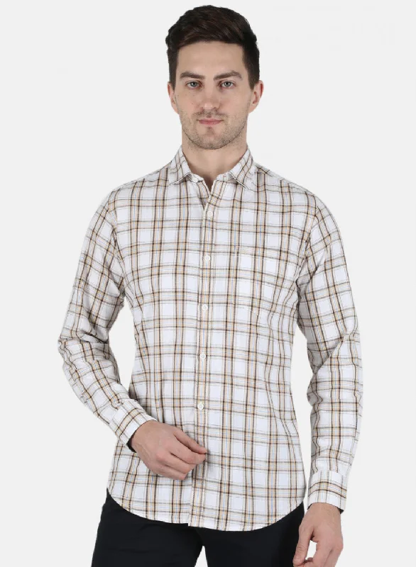 Men's Long - Line Oversized Casual Shirts in Dark Gray for a Relaxed and Modern LookMen Beige Check Shirt Men's Long - Line Oversized Casual Shirts in Dark Gray for a Relaxed and Modern LookMen Beige Check Shirt