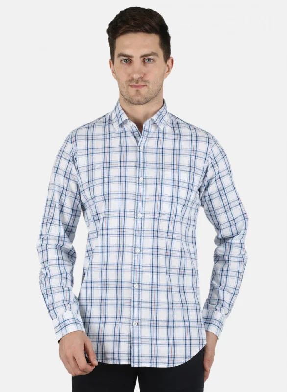 Men's Thermal - Lined Casual Shirts in Black for Added Warmth in Cold WeatherMen Blue Check Shirt Men's Thermal - Lined Casual Shirts in Black for Added Warmth in Cold WeatherMen Blue Check Shirt