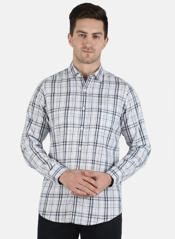 Men's Organic Cotton Casual Shirts with a Soft Handfeel for Everyday ComfortMen Blue Check Shirt Men's Organic Cotton Casual Shirts with a Soft Handfeel for Everyday ComfortMen Blue Check Shirt