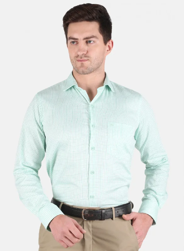 Men's Tailored Fit Checkered Casual Shirts in Multicolor for a Smart - Casual EnsembleMen Green Check Shirt Men's Tailored Fit Checkered Casual Shirts in Multicolor for a Smart - Casual EnsembleMen Green Check Shirt
