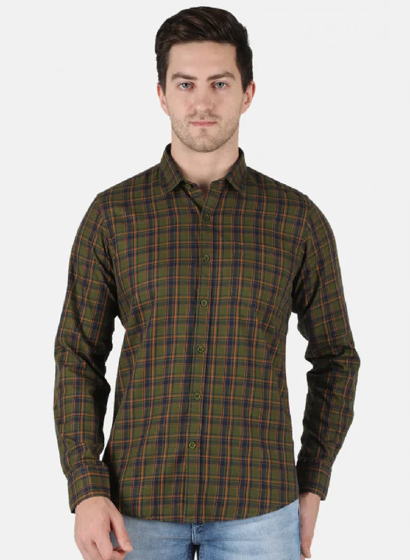 Plus Size Men's Plaid Flannel Casual Shirts in Earth Tones for a Cozy Fall OutfitMen Green Check Shirt Plus Size Men's Plaid Flannel Casual Shirts in Earth Tones for a Cozy Fall OutfitMen Green Check Shirt
