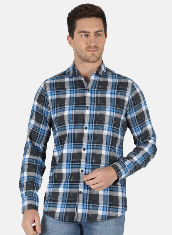 Men's Wrinkle - Resistant Polyester Blend Casual Shirts for Easy Travel and MaintenanceMen Grey Check Shirt Men's Wrinkle - Resistant Polyester Blend Casual Shirts for Easy Travel and MaintenanceMen Grey Check Shirt