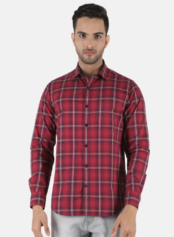 Men's Distressed Denim Casual Shirts with Frayed Edges for a Trendy and Rugged LookMen Maroon Check Shirt Men's Distressed Denim Casual Shirts with Frayed Edges for a Trendy and Rugged LookMen Maroon Check Shirt