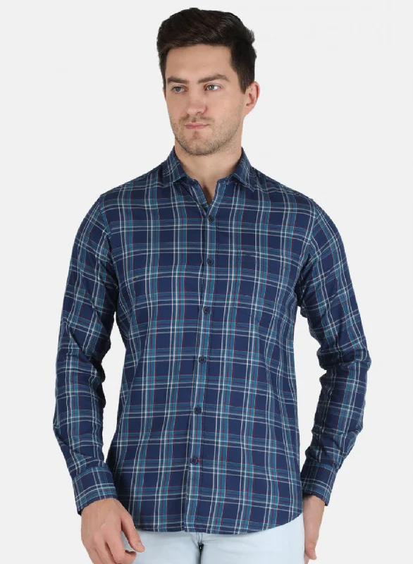 Men's Short - Sleeve Linen Casual Shirts in Light Khaki for a Breathable Summer OptionMen NAvy Blue Check Shirt Men's Short - Sleeve Linen Casual Shirts in Light Khaki for a Breathable Summer OptionMen NAvy Blue Check Shirt