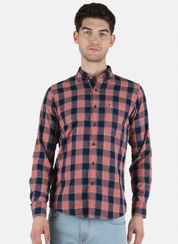 Plus Size Men's Striped Chambray Casual Shirts with a Spread Collar for a Preppy AppearanceMen Pink Check Shirt Plus Size Men's Striped Chambray Casual Shirts with a Spread Collar for a Preppy AppearanceMen Pink Check Shirt