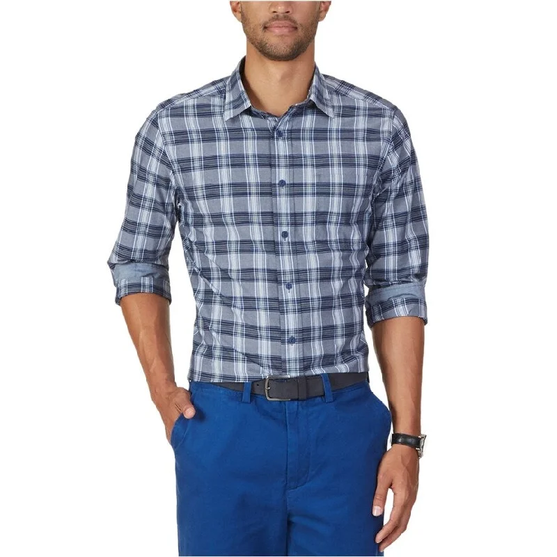 Men's Embroidered Detail Casual Shirts in Beige for a Touch of EleganceNautica Mens Medium Plaid Button Up Shirt, Grey, Small Men's Embroidered Detail Casual Shirts in Beige for a Touch of EleganceNautica Mens Medium Plaid Button Up Shirt, Grey, Small