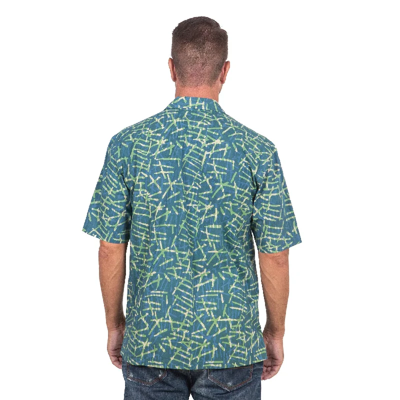 Men's Distressed Denim Casual Shirts with Frayed Edges for a Trendy and Rugged LookNovica Handmade Choppy Water Mens Batik Cotton Shirt Men's Distressed Denim Casual Shirts with Frayed Edges for a Trendy and Rugged LookNovica Handmade Choppy Water Mens Batik Cotton Shirt