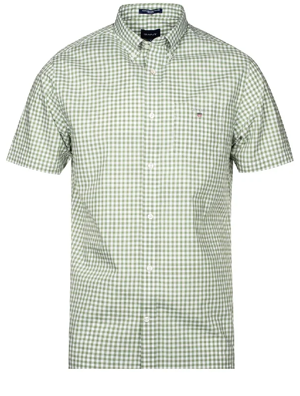 Plus Size Men's Plaid Flannel Casual Shirts in Earth Tones for a Cozy Fall OutfitRegular Broadcloth Gingham Short Sleeve Buttondown Kalamata Green Plus Size Men's Plaid Flannel Casual Shirts in Earth Tones for a Cozy Fall OutfitRegular Broadcloth Gingham Short Sleeve Buttondown Kalamata Green