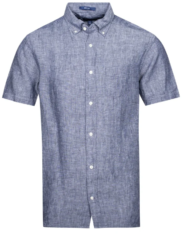 Men's Long - Line Oversized Casual Shirts in Dark Gray for a Relaxed and Modern LookRegular Fit Linen Shirt Marine Men's Long - Line Oversized Casual Shirts in Dark Gray for a Relaxed and Modern LookRegular Fit Linen Shirt Marine