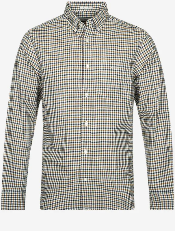 Men's Long - Line Oversized Casual Shirts in Dark Gray for a Relaxed and Modern LookRegular Twill Micro Multi Check Shirt Eggshell Men's Long - Line Oversized Casual Shirts in Dark Gray for a Relaxed and Modern LookRegular Twill Micro Multi Check Shirt Eggshell