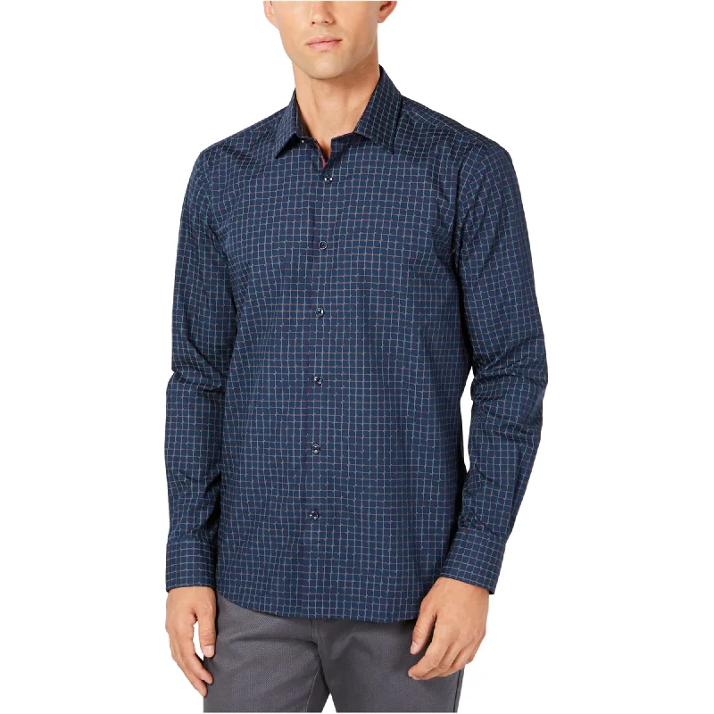 Men's Moisture - Wicking Performance Fabric Casual Shirts for Outdoor ActivitiesRyan Seacrest Mens Grid Print Button Up Shirt Men's Moisture - Wicking Performance Fabric Casual Shirts for Outdoor ActivitiesRyan Seacrest Mens Grid Print Button Up Shirt