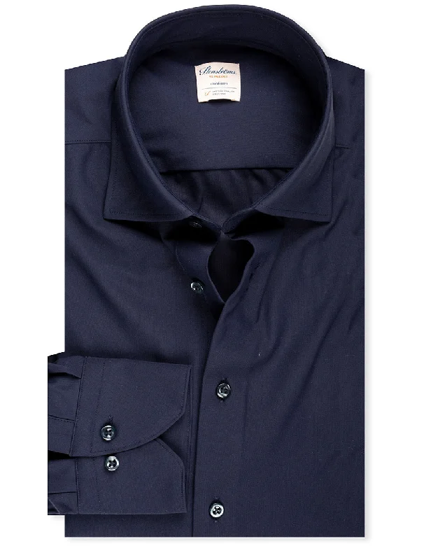 Men's Distressed Denim Casual Shirts with Frayed Edges for a Trendy and Rugged LookCasual Jersey Stretch Shirt Navy Men's Distressed Denim Casual Shirts with Frayed Edges for a Trendy and Rugged LookCasual Jersey Stretch Shirt Navy