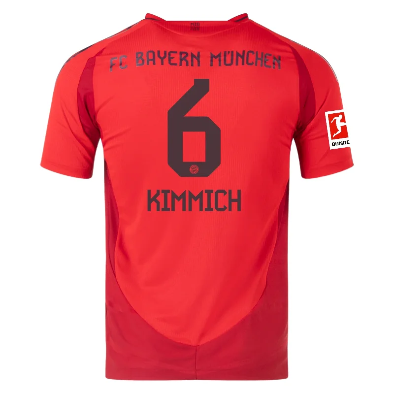 Men's Moisture - Wicking Lacrosse Jerseys with Mesh Panels for Optimal Performance on the Fieldadidas Bayern Munich Authentic Joshua Kimmich Home Jersey w/ Bundesliga Patch 24/25 (Red) Men's Moisture - Wicking Lacrosse Jerseys with Mesh Panels for Optimal Performance on the Fieldadidas Bayern Munich Authentic Joshua Kimmich Home Jersey w/ Bundesliga Patch 24/25 (Red)