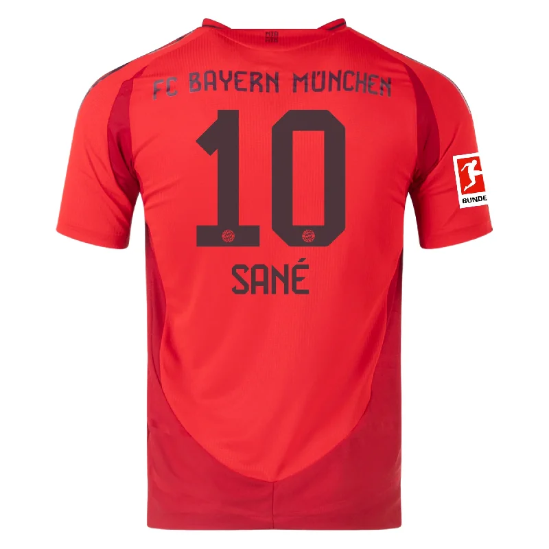 Men's Football Jerseys with Embroidered Club Badges for a Premium and Authentic Appealadidas Bayern Munich Authentic Leroy Sane Home Jersey w/ Bundesliga Patch 24/25 (Red) Men's Football Jerseys with Embroidered Club Badges for a Premium and Authentic Appealadidas Bayern Munich Authentic Leroy Sane Home Jersey w/ Bundesliga Patch 24/25 (Red)