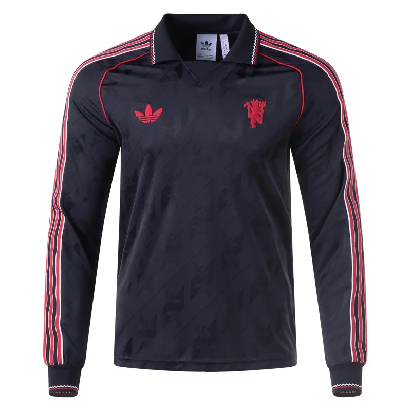 Men's Throwback Tennis Jerseys Inspired by Iconic Matches and Playersadidas Manchester United Lifestyler Long Sleeve Jersey 24/25 (Black/Red) Men's Throwback Tennis Jerseys Inspired by Iconic Matches and Playersadidas Manchester United Lifestyler Long Sleeve Jersey 24/25 (Black/Red)