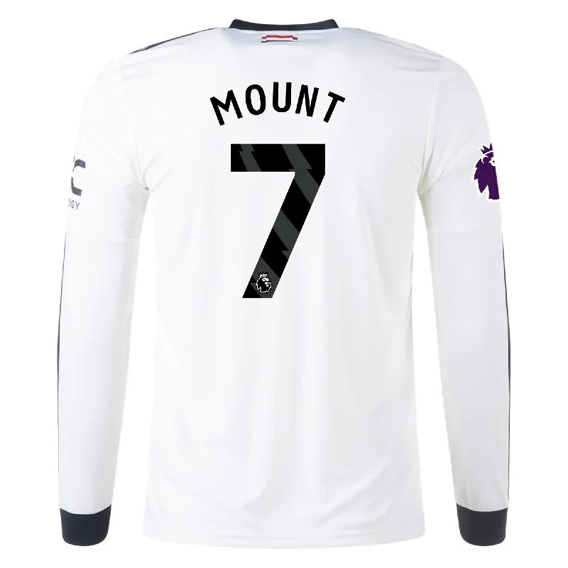 Men's Custom - Embroidered Volleyball Jerseys for Team Uniforms or Personalized Gearadidas Manchester United Mason Mount Third Long Sleeve Jersey w/ EPL Patch 24/25 (Off White) Men's Custom - Embroidered Volleyball Jerseys for Team Uniforms or Personalized Gearadidas Manchester United Mason Mount Third Long Sleeve Jersey w/ EPL Patch 24/25 (Off White)