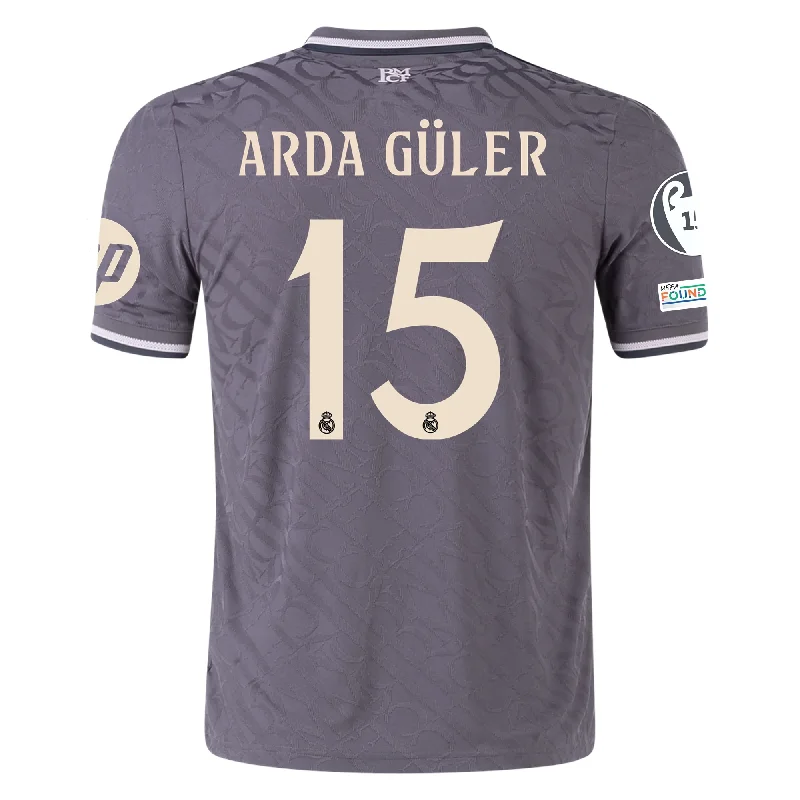 Men's NBA Authentic Team Jerseys in Official Team Colors for True Basketball Fansadidas Real Madrid Authentic Arda Guler Third Jersey w/ Champions League Patches 24/25 (Charcoal) Men's NBA Authentic Team Jerseys in Official Team Colors for True Basketball Fansadidas Real Madrid Authentic Arda Guler Third Jersey w/ Champions League Patches 24/25 (Charcoal)