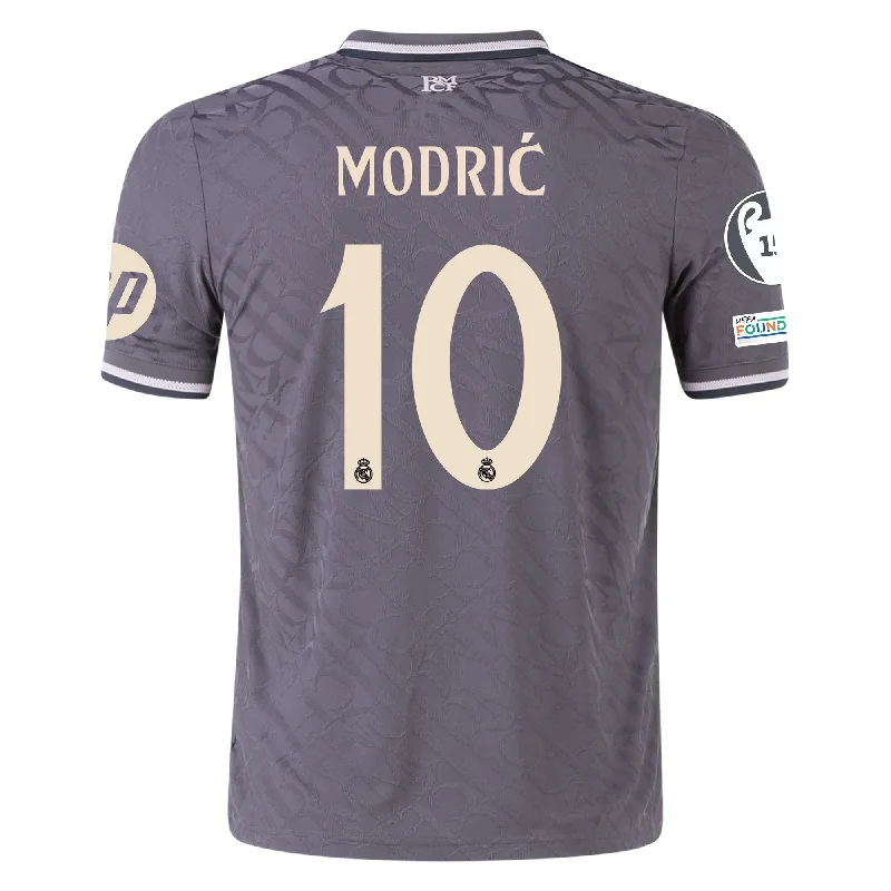 Men's Retro Hockey Jerseys with Classic Stripes and Logos for a Nostalgic Hockey Aestheticadidas Real Madrid Authentic Luka Modric Third Jersey w/ Champions League Patches 24/25 (Charcoal) Men's Retro Hockey Jerseys with Classic Stripes and Logos for a Nostalgic Hockey Aestheticadidas Real Madrid Authentic Luka Modric Third Jersey w/ Champions League Patches 24/25 (Charcoal)