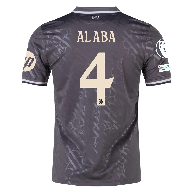 Men's Throwback Rugby Jerseys of Historic Matches and Teams for Rugby History Buffsadidas Real Madrid David Alaba Third Jersey w/ Champions League Patches + HP Sponsor 24/25 (Charcoal) Men's Throwback Rugby Jerseys of Historic Matches and Teams for Rugby History Buffsadidas Real Madrid David Alaba Third Jersey w/ Champions League Patches + HP Sponsor 24/25 (Charcoal)