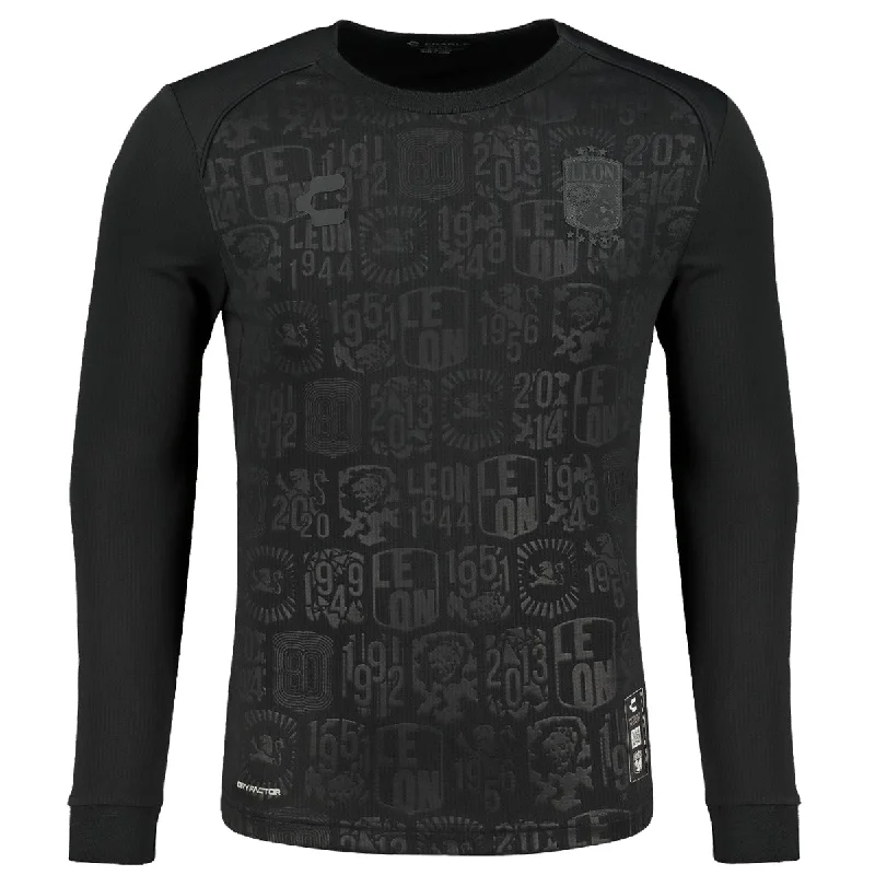Men's Retro Hockey Jerseys with Classic Stripes and Logos for a Nostalgic Hockey AestheticCharly Leon Long Sleeve 80th Anniversary Special Edition Jersey 24/25 (Black/Black) Men's Retro Hockey Jerseys with Classic Stripes and Logos for a Nostalgic Hockey AestheticCharly Leon Long Sleeve 80th Anniversary Special Edition Jersey 24/25 (Black/Black)