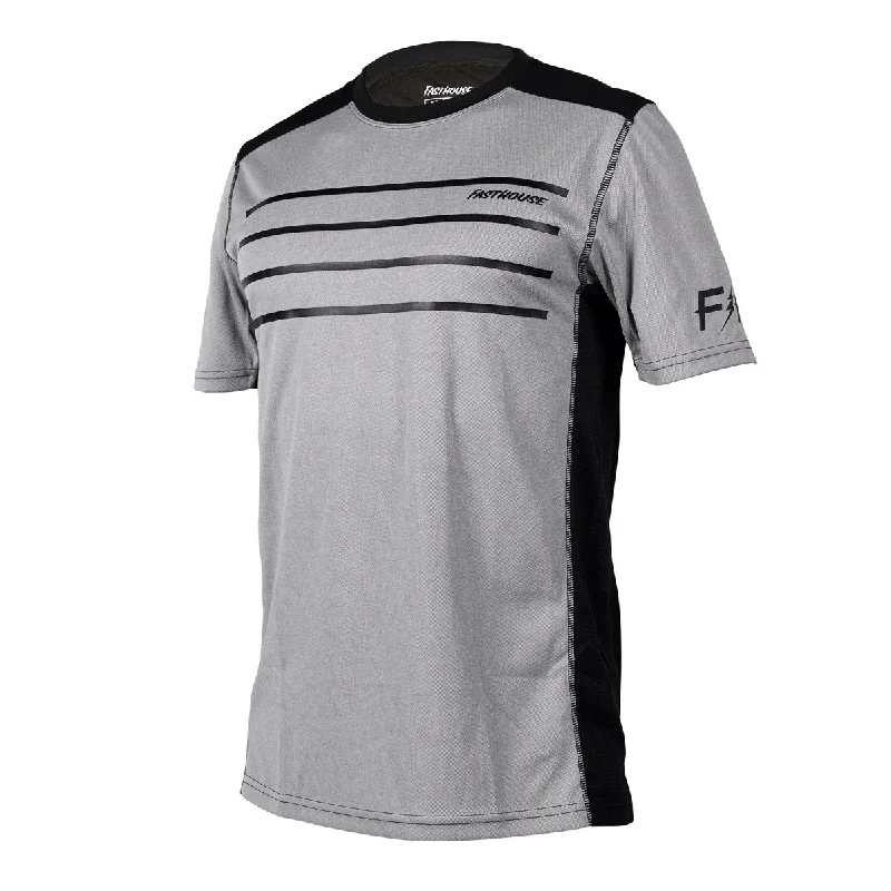 Men's Cycling Jerseys with Reflective Stripes for Safe and Stylish Rides at NightClassic Cartel SS Jersey - Heather Grey Men's Cycling Jerseys with Reflective Stripes for Safe and Stylish Rides at NightClassic Cartel SS Jersey - Heather Grey