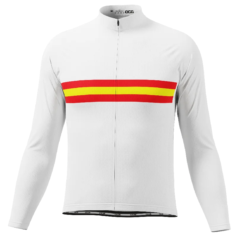 Men's Replica Hockey Jerseys of Star Players for Devoted Ice Hockey SupportersMen's España Spanish Flag Long Sleeve Cycling Jersey Men's Replica Hockey Jerseys of Star Players for Devoted Ice Hockey SupportersMen's España Spanish Flag Long Sleeve Cycling Jersey