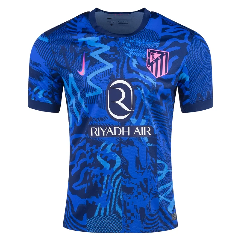 Men's Throwback Rugby Jerseys of Historic Matches and Teams for Rugby History BuffsNike Atletico Madrid Third Jersey 24/25 (Blue Void/Pink Glow) Men's Throwback Rugby Jerseys of Historic Matches and Teams for Rugby History BuffsNike Atletico Madrid Third Jersey 24/25 (Blue Void/Pink Glow)