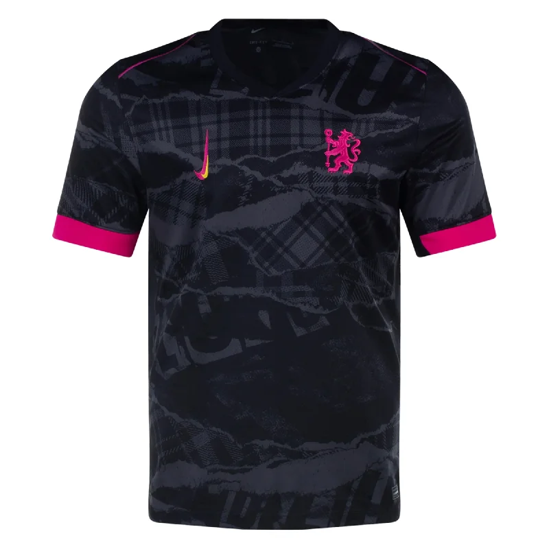 Men's Moisture - Wicking Lacrosse Jerseys with Mesh Panels for Optimal Performance on the FieldNike Chelsea Third Jersey 24/25 (Anthracite/Pink Prime) Men's Moisture - Wicking Lacrosse Jerseys with Mesh Panels for Optimal Performance on the FieldNike Chelsea Third Jersey 24/25 (Anthracite/Pink Prime)