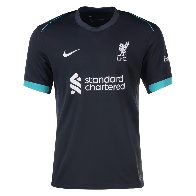 Men's Limited - Edition Cricket Jerseys Commemorating Historic Matches for Die - Hard Cricket LoversNike Liverpool Away Jersey 24/25 (Night Forest/Washed Teal) Men's Limited - Edition Cricket Jerseys Commemorating Historic Matches for Die - Hard Cricket LoversNike Liverpool Away Jersey 24/25 (Night Forest/Washed Teal)