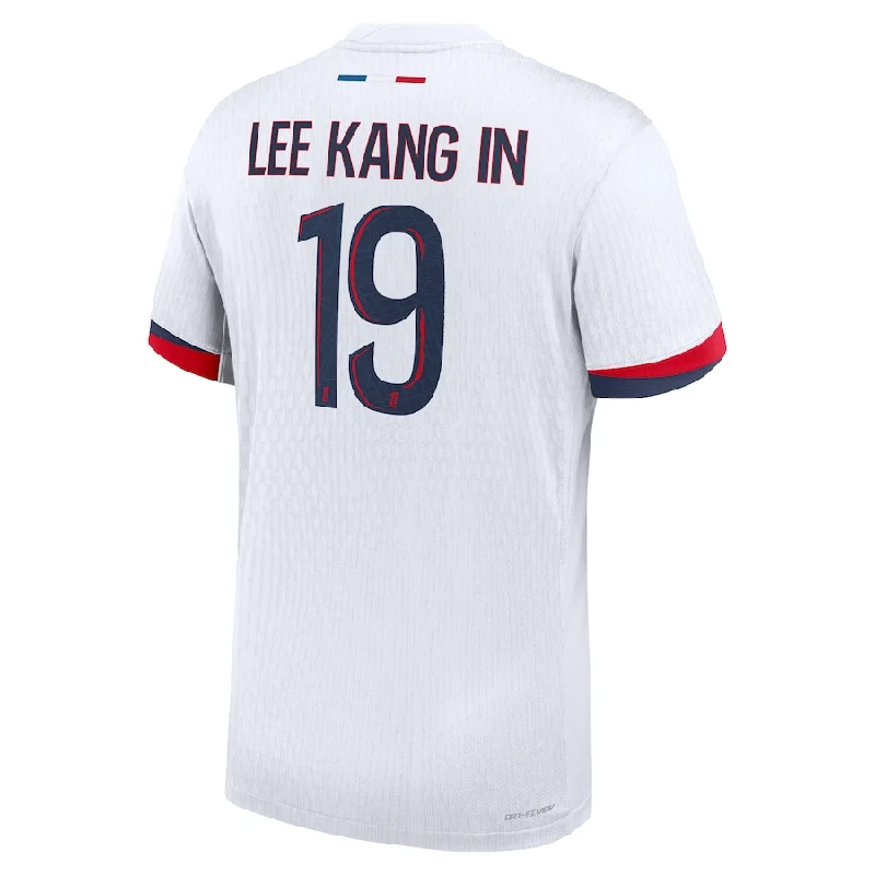 Men's Football Jerseys with Embroidered Club Badges for a Premium and Authentic AppealNike Paris Saint-Germain Authentic Lee Kang In Away Jersey 24/25 (White/Midnight Navy) Men's Football Jerseys with Embroidered Club Badges for a Premium and Authentic AppealNike Paris Saint-Germain Authentic Lee Kang In Away Jersey 24/25 (White/Midnight Navy)