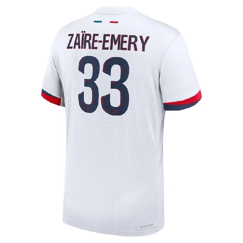 Men's Limited - Release American Football Jerseys of Rookie Stars for Early Adopters and FansNike Paris Saint-Germain Authentic Warren Zaïre-Emery Away Jersey 24/25 (White/Midnight Navy) Men's Limited - Release American Football Jerseys of Rookie Stars for Early Adopters and FansNike Paris Saint-Germain Authentic Warren Zaïre-Emery Away Jersey 24/25 (White/Midnight Navy)