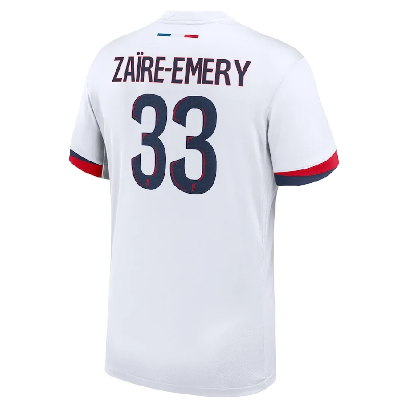 Men's Basketball Jerseys in Sleeveless Design for Enhanced Mobility on the CourtNike Paris Saint-Germain Warren Zaïre-Emery Away Jersey 24/25 (White/Midnight Navy) Men's Basketball Jerseys in Sleeveless Design for Enhanced Mobility on the CourtNike Paris Saint-Germain Warren Zaïre-Emery Away Jersey 24/25 (White/Midnight Navy)