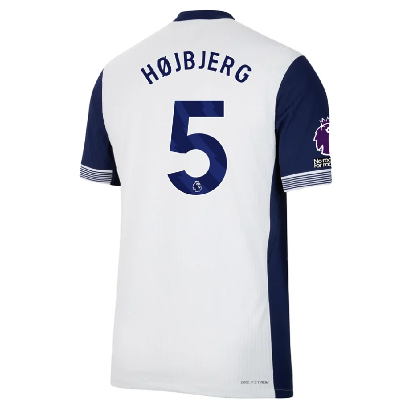 Men's Retro Soccer Jerseys of Famous Clubs from the 90s for Nostalgic Football EnthusiastsNike Tottenham Authentic Pierre-Emile Højbjerg Home Jersey w/ EPL + No Room For Racism Patches 24/25 (White/Binary Blue) Men's Retro Soccer Jerseys of Famous Clubs from the 90s for Nostalgic Football EnthusiastsNike Tottenham Authentic Pierre-Emile Højbjerg Home Jersey w/ EPL + No Room For Racism Patches 24/25 (White/Binary Blue)