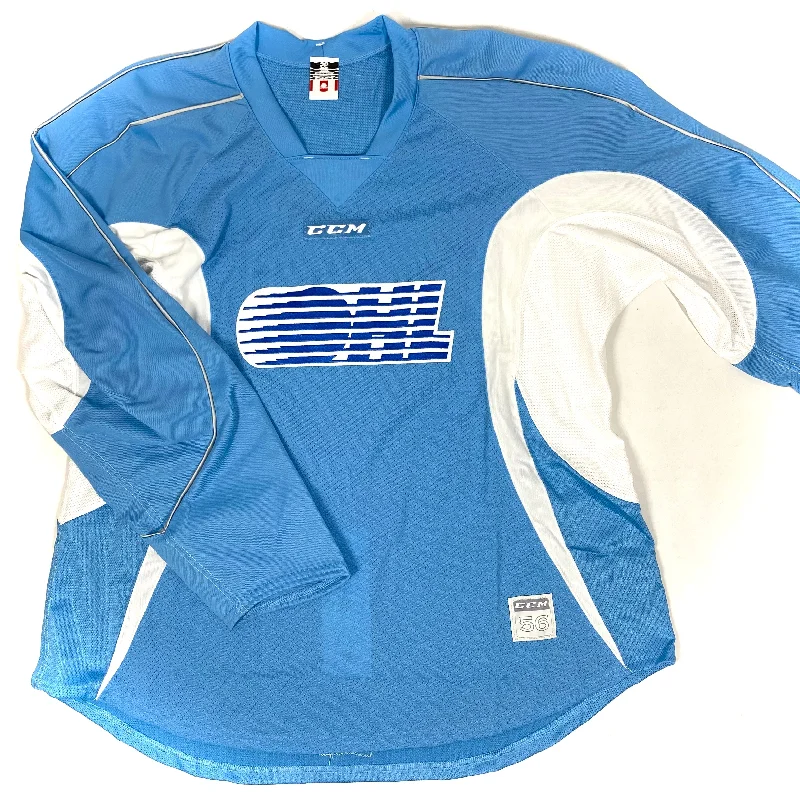 Men's Moisture - Wicking Lacrosse Jerseys with Mesh Panels for Optimal Performance on the FieldOHL - New CCM Practice Jersey (Powder Blue) Men's Moisture - Wicking Lacrosse Jerseys with Mesh Panels for Optimal Performance on the FieldOHL - New CCM Practice Jersey (Powder Blue)