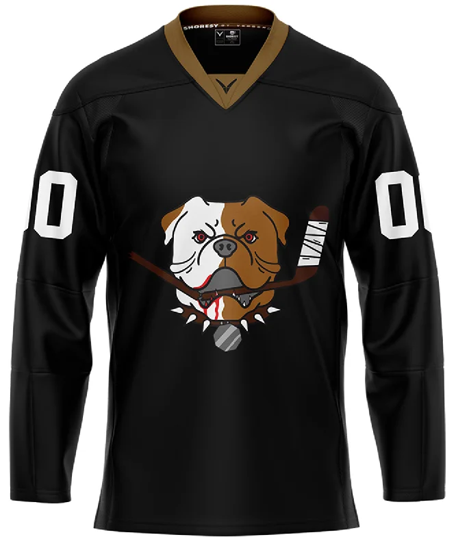 Men's Basketball Jerseys in Sleeveless Design for Enhanced Mobility on the CourtPERSONALIZED Black Sudbury Bulldogs Hockey Jersey Men's Basketball Jerseys in Sleeveless Design for Enhanced Mobility on the CourtPERSONALIZED Black Sudbury Bulldogs Hockey Jersey