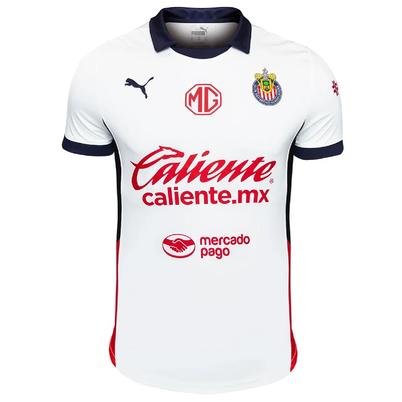 Men's Retro Hockey Jerseys with Classic Stripes and Logos for a Nostalgic Hockey AestheticPuma Chivas Authentic Away Jersey 24/25 (Puma White) Men's Retro Hockey Jerseys with Classic Stripes and Logos for a Nostalgic Hockey AestheticPuma Chivas Authentic Away Jersey 24/25 (Puma White)