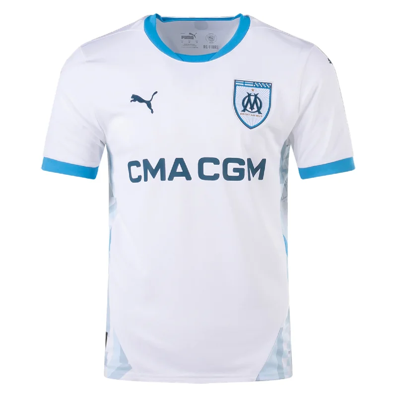 Men's Limited - Edition Cricket Jerseys Commemorating Historic Matches for Die - Hard Cricket LoversPuma Olympique Marseille Home Jersey 24/25 (Puma White/Bleu Azur) Men's Limited - Edition Cricket Jerseys Commemorating Historic Matches for Die - Hard Cricket LoversPuma Olympique Marseille Home Jersey 24/25 (Puma White/Bleu Azur)