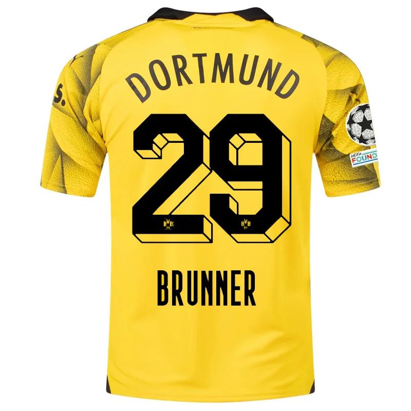 Men's Throwback Tennis Jerseys Inspired by Iconic Matches and PlayersPuma Mens Borussia Dortmund Paris Brunner Third Jersey w/ Champions League Patches 23/24 (Cyber Yellow/Puma Black) Men's Throwback Tennis Jerseys Inspired by Iconic Matches and PlayersPuma Mens Borussia Dortmund Paris Brunner Third Jersey w/ Champions League Patches 23/24 (Cyber Yellow/Puma Black)